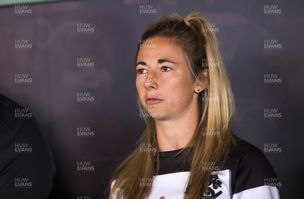 050619 - Wales Women Press Conference - Barbarians player Elinor Snowsill