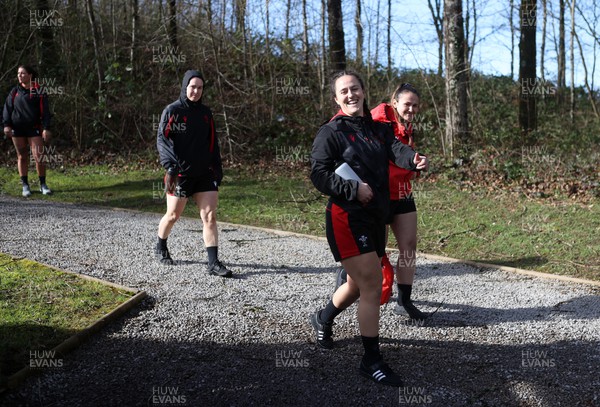 220222 - Behind the scenes with the Wales Women National Rugby team at the National Centre of Excellence at the Vale Resort Hotel - Ffion Lewis