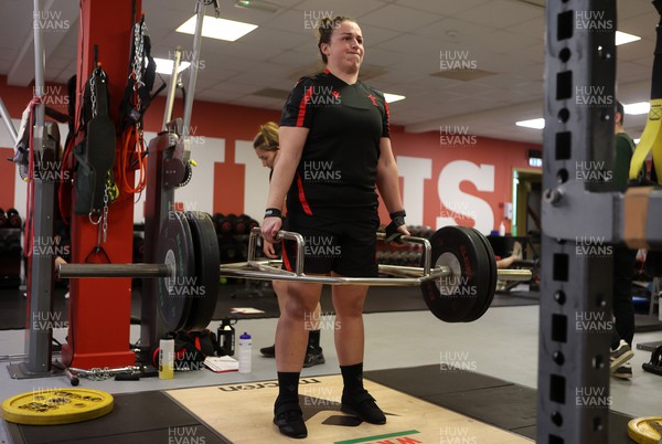 220222 - Behind the scenes with the Wales Women National Rugby team at the National Centre of Excellence at the Vale Resort Hotel - Siwan Lillicrap