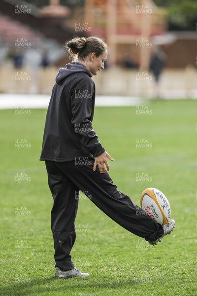 310725 - Wales Women Rugby Captain’s Run - Jasmine Joyce during Wales’ Captain’s Run ahead of the second test against Australia