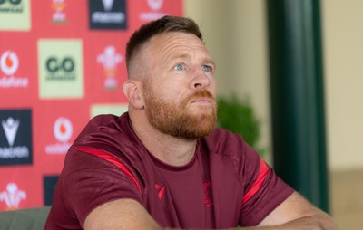 150626 - Wales Women Rugby Media Session - Tyrone Holmes, Wales Women defence coach during a media session ahead of the match against The Barbarians at the Allianz Stadium