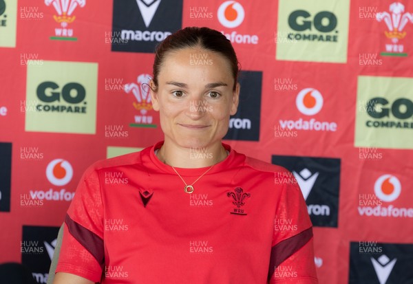 150626 - Wales Women Rugby Media Session - Jasmine Joyce during a media session ahead of the match against The Barbarians at the Allianz Stadium