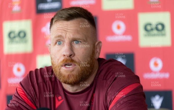 150626 - Wales Women Rugby Media Session - Tyrone Holmes, Wales Women defence coach during a media session ahead of the match against The Barbarians at the Allianz Stadium