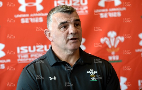 131118 - Wales Women Rugby Media Interviews - Rowland Phillips talks to media