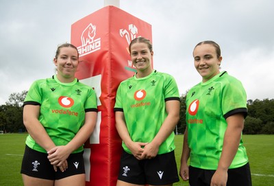Wales Women Rugby New Caps 160926