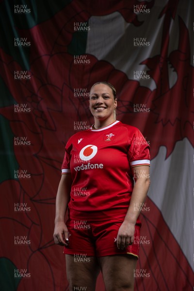 170325 - Wales Women Rugby Squad Portraits - Kelsey Jones