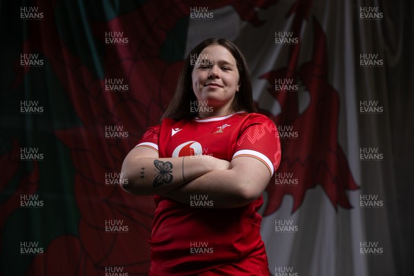 170325 - Wales Women Rugby Squad Portraits - Maisie Davies