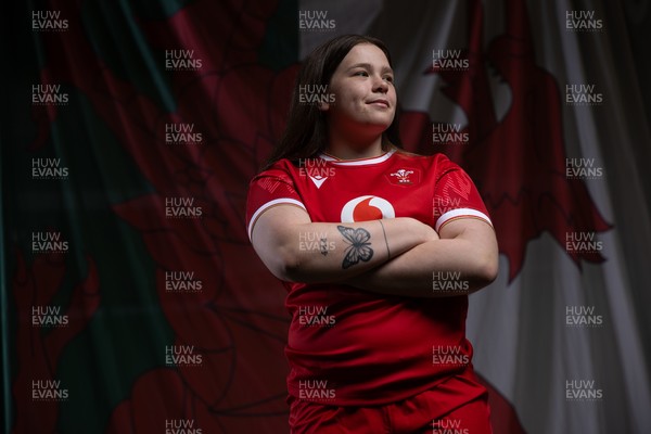 170325 - Wales Women Rugby Squad Portraits - Maisie Davies