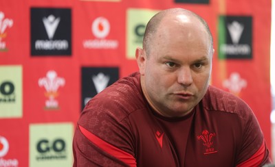 060526 - Wales Women Rugby Press Conference - Sean Lynn, Wales Women head coach,  during a press conference ahead of the 6 Nations match against Ireland
