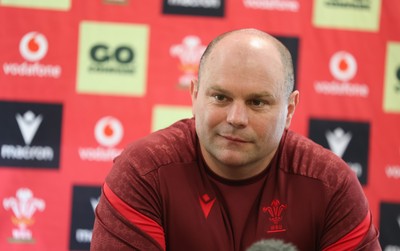 060526 - Wales Women Rugby Press Conference - Sean Lynn, Wales Women head coach,  during a press conference ahead of the 6 Nations match against Ireland