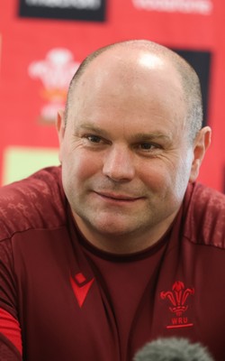 060526 - Wales Women Rugby Press Conference - Sean Lynn, Wales Women head coach,  during a press conference ahead of the 6 Nations match against Ireland