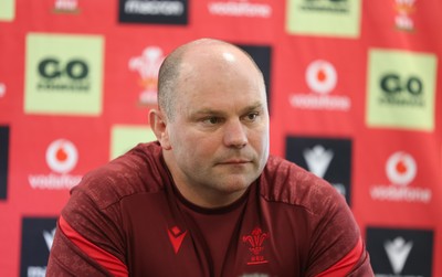 060526 - Wales Women Rugby Press Conference - Sean Lynn, Wales Women head coach,  during a press conference ahead of the 6 Nations match against Ireland