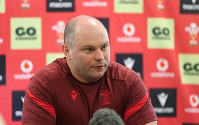 060526 - Wales Women Rugby Press Conference - Sean Lynn, Wales Women head coach,  during a press conference ahead of the 6 Nations match against Ireland