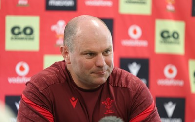 060526 - Wales Women Rugby Press Conference - Sean Lynn, Wales Women head coach,  during a press conference ahead of the 6 Nations match against Ireland