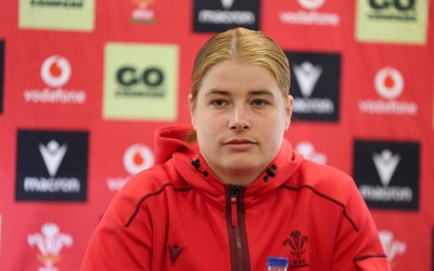 060526 - Wales Women Rugby Press Conference - Wales captain Bethan Lewis,  during a press conference ahead of the 6 Nations match against Ireland