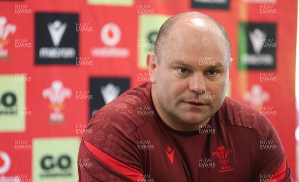 060526 - Wales Women Rugby Press Conference - Sean Lynn, Wales Women head coach,  during a press conference ahead of the 6 Nations match against Ireland
