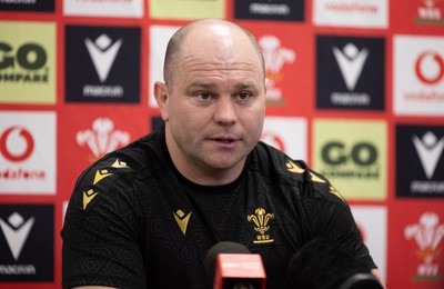 200325  Wales Women Rugby Press Conference - Wales Women’s head coach Sean Lynn during press conference ahead of the opening Women’s 6 Nations match against Scotland