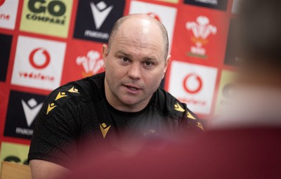 200325  Wales Women Rugby Press Conference - Wales Women’s head coach Sean Lynn during press conference ahead of the opening Women’s 6 Nations match against Scotland