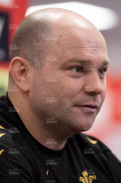 200325  Wales Women Rugby Press Conference - Wales Women’s head coach Sean Lynn during press conference ahead of the opening Women’s 6 Nations match against Scotland