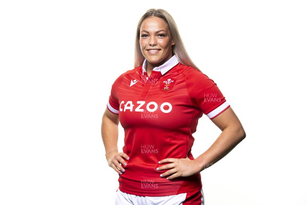 210322 - Wales Women Rugby Squad - Kelsey Jones