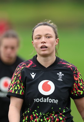 010426 - Wales Women Rugby Training Session - Alisha Joyce during training ahead of the start of the Women’s 6 Nations