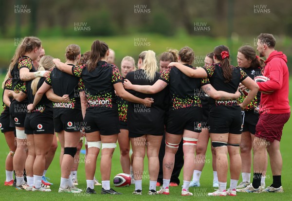 010426 - Wales Women Rugby Training Session - during training ahead of the start of the Women’s 6 Nations