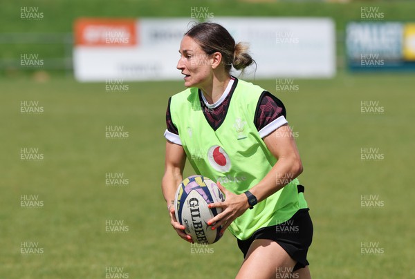 011123 - Wales Women Rugby Training Session - Jazz Joyce during a training session ahead of their final WXV1 match against Australia
