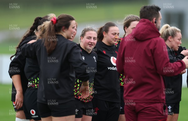 030426 - Wales Women Rugby Training session - Molly Reardon during training ahead of the start of the Women’s 6 Nations
