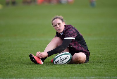 170518 - Wales Rugby Training session ahead of their game against Ireland - Jenny Hesketh  during training