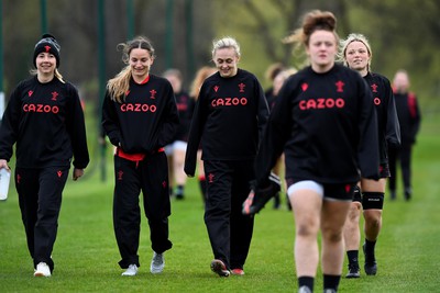 Wales Women Rugby Training 050422