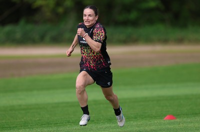 050526 - Wales Women Rugby Training Session - Jasmine Joyce during training ahead of the 6 Nations match against Ireland