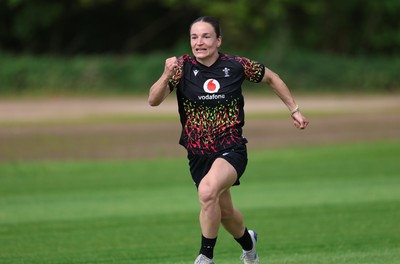 050526 - Wales Women Rugby Training Session - Jasmine Joyce  during training ahead of the 6 Nations match against Ireland