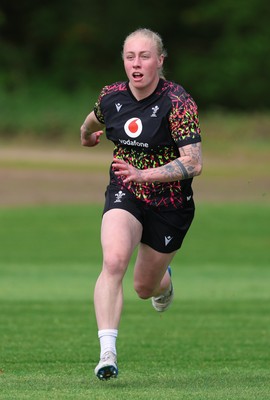 050526 - Wales Women Rugby Training Session - Nikita Prothero during training ahead of the 6 Nations match against Ireland