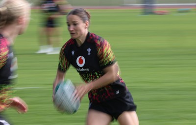 050526 - Wales Women Rugby Training Session - Jasmine Joyce during training ahead of the 6 Nations match against Ireland