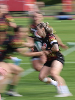 050526 - Wales Women Rugby Training Session - Keira Bevan during training ahead of the 6 Nations match against Ireland