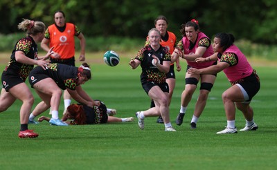 050526 - Wales Women Rugby Training Session - Seren Lockwood during training ahead of the 6 Nations match against Ireland