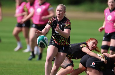 050526 - Wales Women Rugby Training Session - Seren Lockwood during training ahead of the 6 Nations match against Ireland
