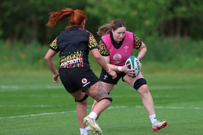 050526 - Wales Women Rugby Training Session - Gwen Crabb during training ahead of the 6 Nations match against Ireland