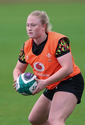 050526 - Wales Women Rugby Training Session - Seren Lockwood during training ahead of the 6 Nations match against Ireland