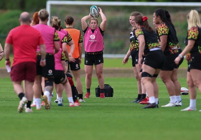 050526 - Wales Women Rugby Training Session - Molly Reardon during training ahead of the 6 Nations match against Ireland