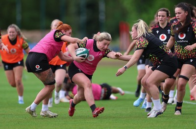 050526 - Wales Women Rugby Training Session - Molly Reardon during training ahead of the 6 Nations match against Ireland