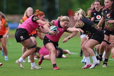 050526 - Wales Women Rugby Training Session - Molly Reardon during training ahead of the 6 Nations match against Ireland