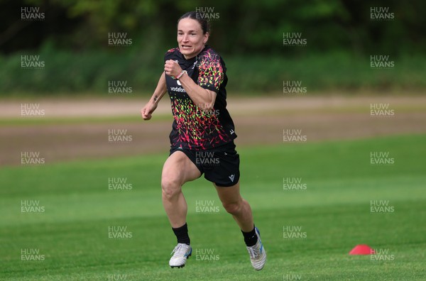 050526 - Wales Women Rugby Training Session - Jasmine Joyce during training ahead of the 6 Nations match against Ireland