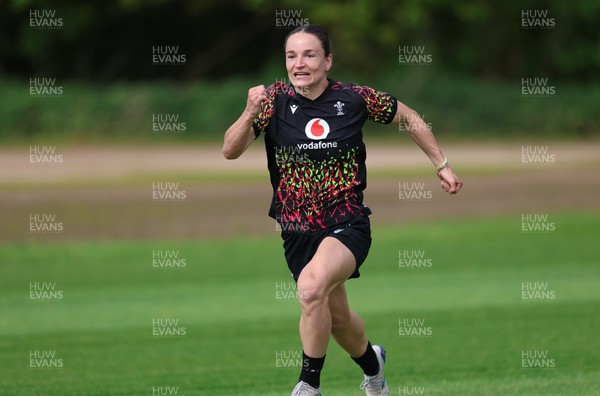 050526 - Wales Women Rugby Training Session - Jasmine Joyce  during training ahead of the 6 Nations match against Ireland
