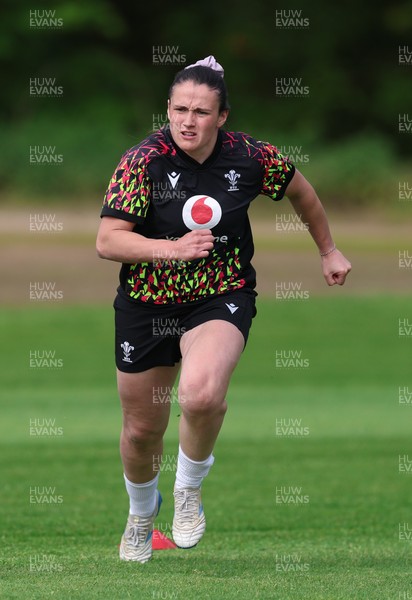 050526 - Wales Women Rugby Training Session - Kayleigh Powell during training ahead of the 6 Nations match against Ireland
