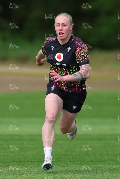 050526 - Wales Women Rugby Training Session - Nikita Prothero during training ahead of the 6 Nations match against Ireland