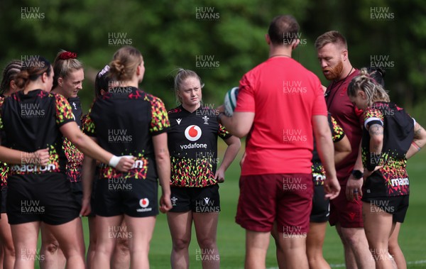 050526 - Wales Women Rugby Training Session - Seren Lockwood during training ahead of the 6 Nations match against Ireland