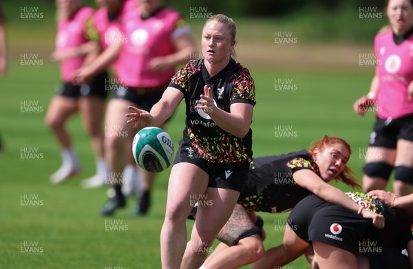 050526 - Wales Women Rugby Training Session - Seren Lockwood during training ahead of the 6 Nations match against Ireland