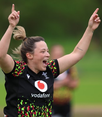 060526 - Wales Women Rugby Training Session - Alisha Joyce during training ahead of the 6 Nations match against Ireland