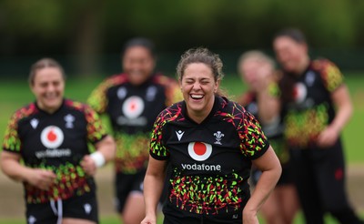060526 - Wales Women Rugby Training Session - Natalia John during training ahead of the 6 Nations match against Ireland